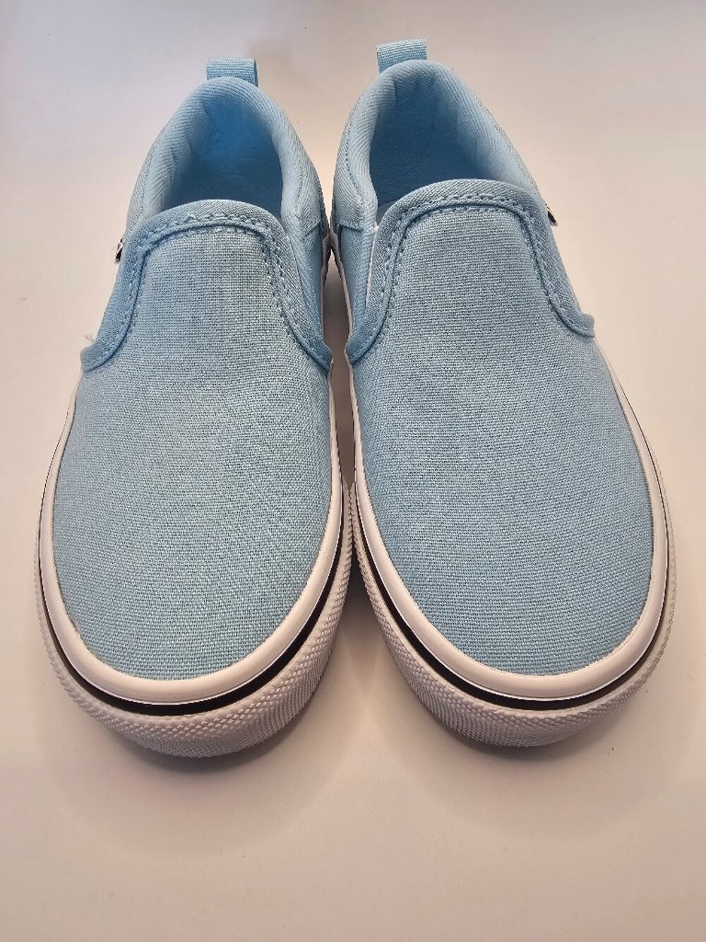 Vans toddler canvas slip-on sneakers